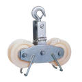 Double-wheel Stringing Cable Pulley